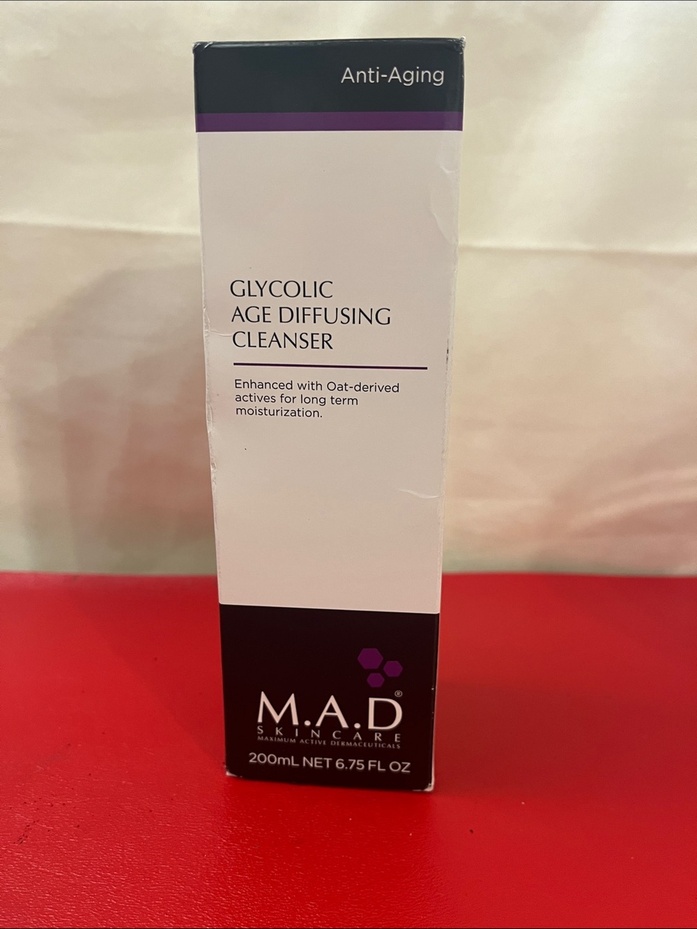M.A.D Mad Skincare Glycolic Age Diffusing Cleanser- Oat Derived